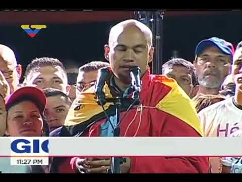 Discurso de Héctor Rodríguez en Petare tras ganar la gobernación de Miranda