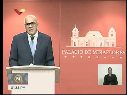 Jorge Rodríguez, rueda de prensa del 21 de agosto sobre reconversión monetaria