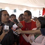 FOTOS: Medios alternativos hicieron acto en apoyo a la Ley Habilitante, contra la guerra económica y la corrupción