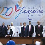 Celebraron los 200 años de la Carta de Jamaica con actos en la Plaza Bolívar (+Fotos y video)
