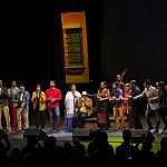 FOTOS y MP3: El emotivo homenaje a Gualberto Ibarreto cerró la Fimven con broche de oro