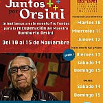 Artistas recaudan fondos para cirugías del maestro Humberto Orsini