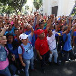 EN FOTOS: Revolucionarios se concentraron en las afueras del Parlamento este jueves para exigir respeto a la Constitución