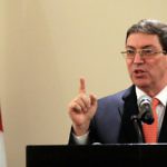 Canciller cubano rechaza intervención militar en Venezuela y hace un llamado a la paz