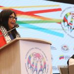 Delcy Rodríguez en la Asamblea de los Pueblos: Si el Imperialismo toca a Venezuela, los pueblos del mundo están dispuestos a defenderla