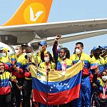 EN FOTOS: Atletas Paralímpicos llegaron a Venezuela tras espectacular actuación en Tokio