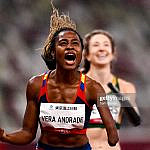 ¡Lisbeli Vera gana en los 200 metros T47 y logra su tercera medalla, la séptima para Venezuela! (+Fotos)