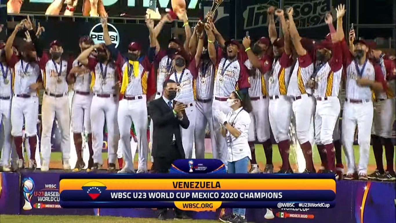 Venezuela se tituló campeona mundial de beisbol en la categoría sub-23  (+Video) – Alba Ciudad 96.3 FM