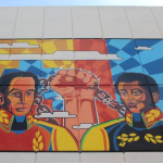 Inauguran mural Bolívar y Petión en la Escuela Técnica de Artes “José Ignacio Cabrujas”