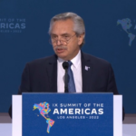 Alberto Fernández reclama en la Cumbre de las Américas reestructurar la OEA removiendo de inmediato a quienes la conducen