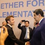 Emmanuel Macron se acerca a Maduro e insiste en hablar con él durante la COP27
