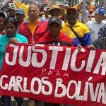 Presuntos asesinos de líder campesino Carlos Bolívar fueron presentados ante tribunales