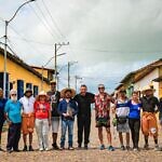 Festival Internacional de Muralismo Ciudad Mural edición Clarines comienza a embellecer el casco histórico de Bruzual
