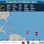 Tormenta Bret y onda tropical 9 generarán fuertes lluvias