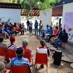 Artistas y ciclistas urbanos celebran encuentro con autoridades de cultura y seguridad en La Casona Cultura Aquiles Nazoa