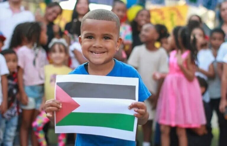 “Cumpleaños Viva Venezuela – Viva Palestina” fue una fiesta solidaria para los más pequeños