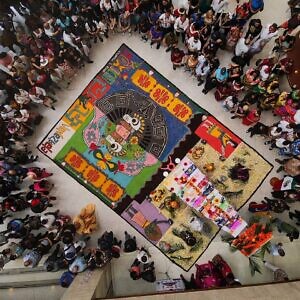 Tradiciones de México y de Venezuela (La Llora, El Akaatompo) se unieron en el Museo Alejandro Otero por el Día de Muertos