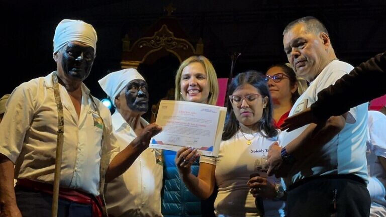 Los Negros de San Jerónimo en Mérida reciben certificado como Patrimonio Cultural Inmaterial de la Nación