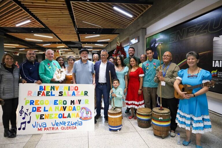 Destacado músico Rafael Salazar fue recibido a su regreso a Venezuela: “Hay que impedir la destrucción de la cultura”