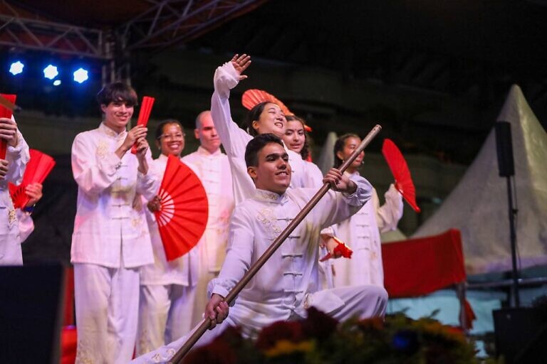 Celebración del Año Nuevo Chino 2025 se despidió de la plaza de la Juventud (+Fotos)