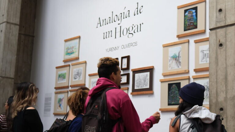 Exposición “Analogía de un hogar” se inauguró en la GAN