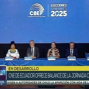 Elecciones en Ecuador: Noboa y González medirán fuerzas en la segunda vuelta, según resultados preliminares