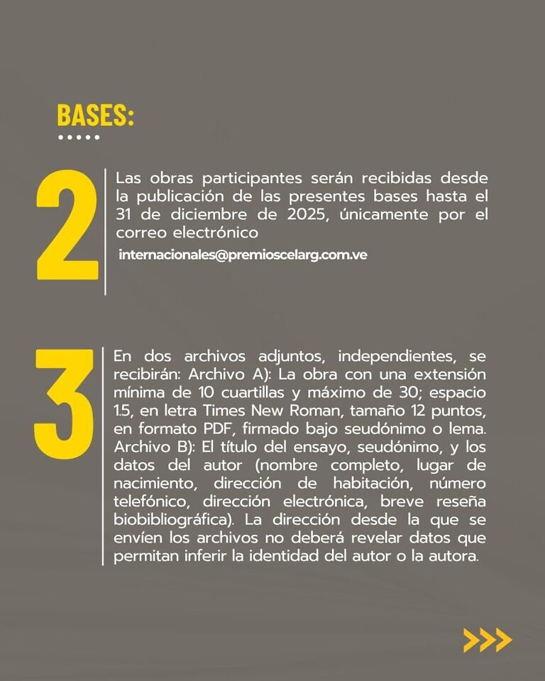 Concurso Internacional de Ensayo “Soberanía, imperialismo y pensamiento ...