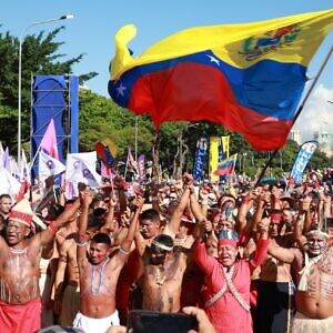 La Cultura estuvo presente en la movilización por el Día de la Resistencia Indígena