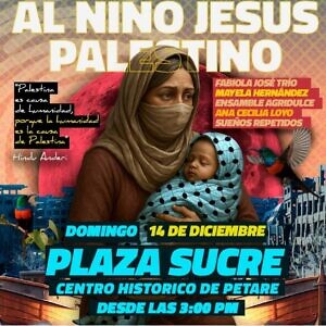 Concierto de amor al Niño Jesús Palestino, este domingo en Petare