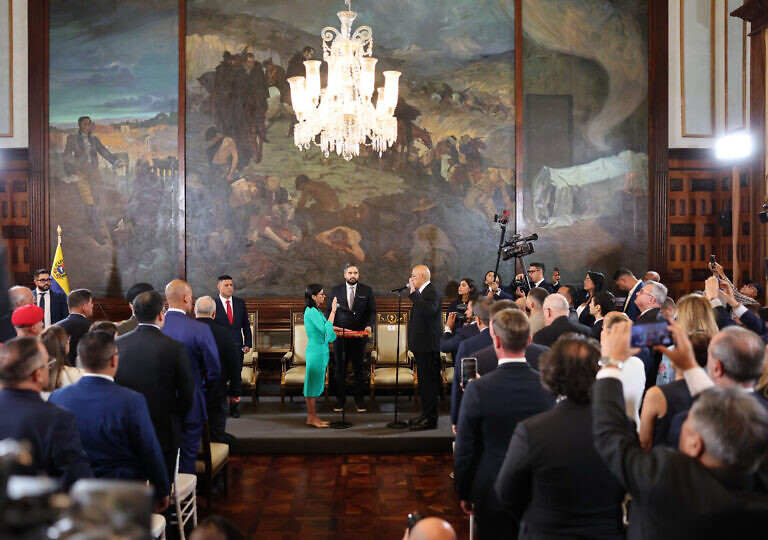 Delcy Rodríguez juramentada como Presidenta Encargada de Venezuela