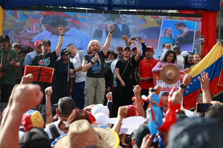 Cultores se movilizaron este domingo en respaldo al Presidente Maduro y en defensa de la soberanía