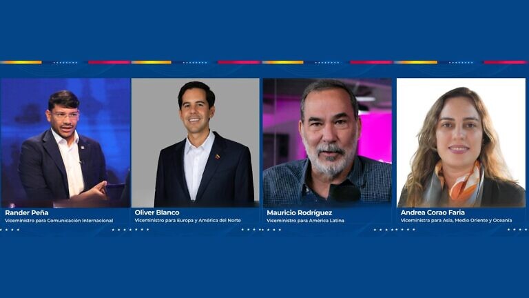 Presidenta encargada designó nuevos viceministros en la cancillería venezolana