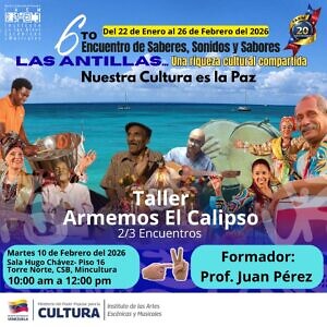 IAEM realiza esta semana talleres sobre calipso, tambor veleño y la décima
