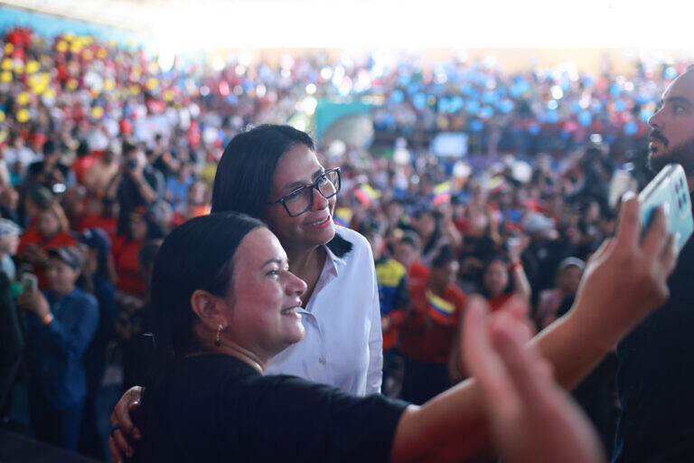 Delcy Rodríguez a Trump: “Debe levantarse el bloqueo contra Venezuela”