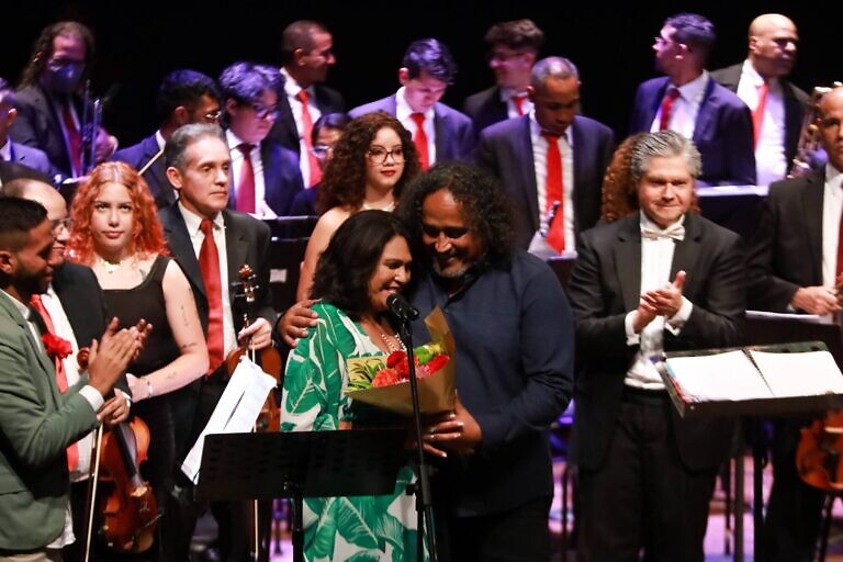 Daisy Gutiérrez llenó la Casa del Artista en Quebrada Honda (+Fotos)