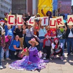 Pueblo cultor se movilizó para exigir el levantamiento de sanciones contra Venezuela