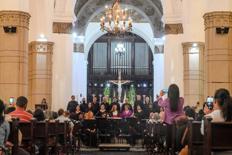 “Ecos de La Catedral” presentó personajes históricos