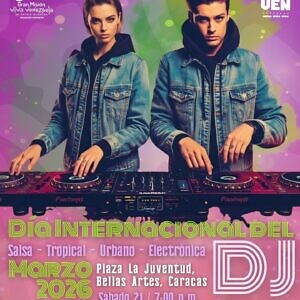 Celebrarán Día Internacional del DJ en la Plaza de la Juventud este sábado