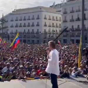 Embajada de Venezuela en España denuncia discurso de odio y violencia de género emitidos en un acto en Madrid este sábado