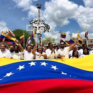 La peregrinación contra las sanciones llega este jueves a Caracas
