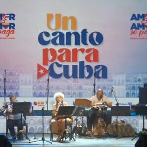 Realizaron concierto “Amor con Amor se Paga” en Caracas contra el bloqueo a Cuba (+Video)