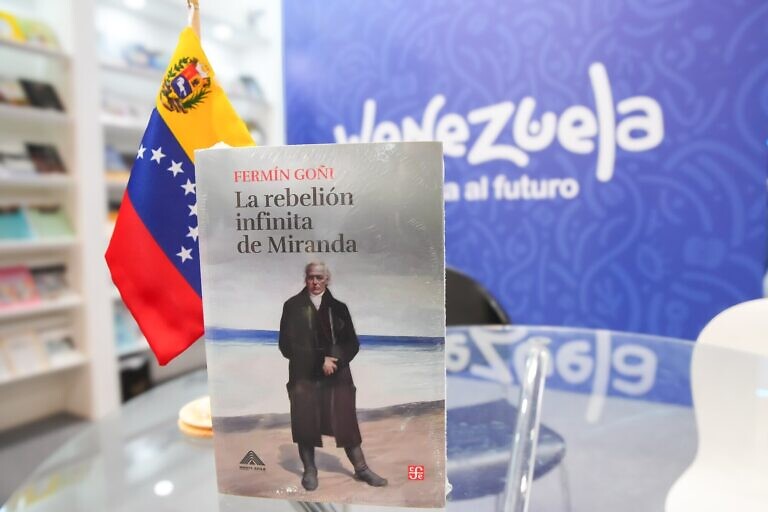 Fermín Goñi narra la fascinante vida de Francisco de Miranda en una novela histórica