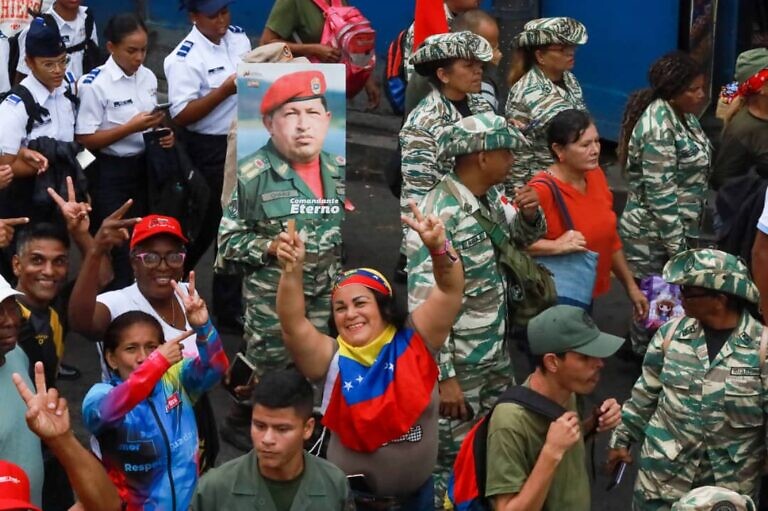 Pueblo cultor honró los 24 años de la victoria popular del 13 de abril de 2002