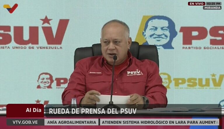 Diosdado Cabello: Alex Saab tenía una cédula de identidad falsa y no era ciudadano venezolano