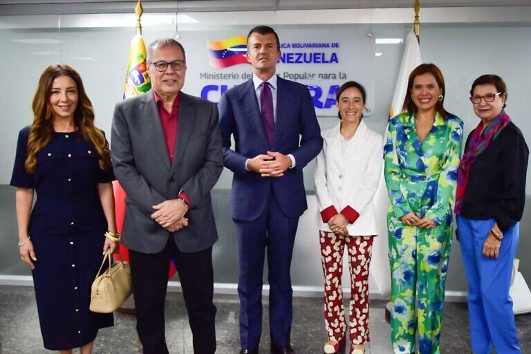 Ministerio de Cultura se reunió con el secretario general de la Organización Internacional Ítalo-Latinoamericana