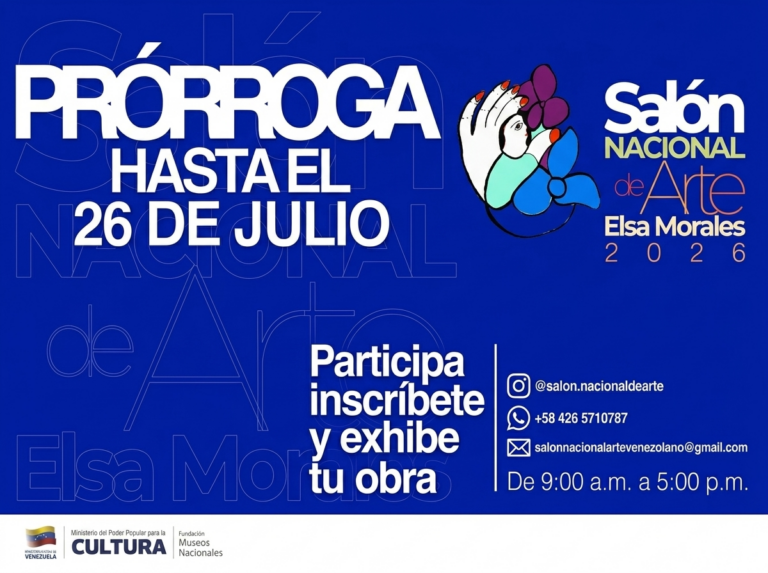 Inscripción en el Salón Nacional de Arte “Elsa Morales” se extenderá hasta el 26 de julio 🗓