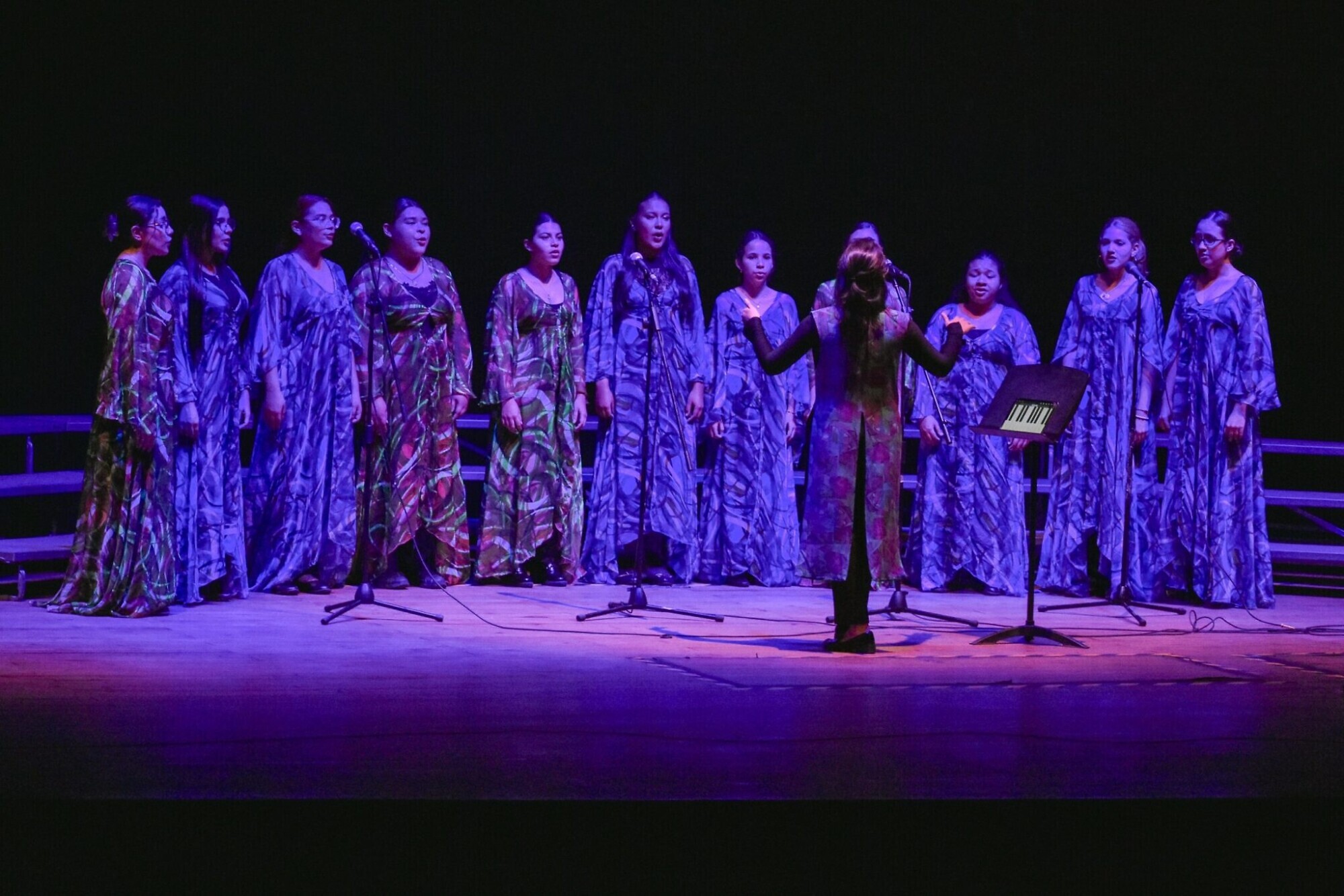 Más de 400 voces honraron a Modesta Bor en la clausura del Festival Nacional de Coros