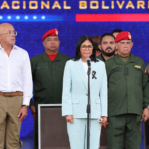 Delcy Rodríguez defendió este 5 de Julio el despliegue de la FANB para atender la tragedia: ¡La orden la di yo y me hago responsable!