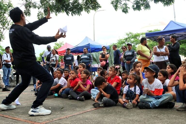 La Ruta de la Esperanza llevó actividades recreativas a más de 240 niños y niñas en Aragua