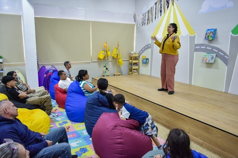 La Ruta de la Esperanza transforma el Campamento de la U.E.N. El Libertador con la magia del arte